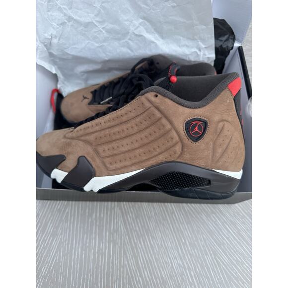 Air Jordan 14 Retro SE Size 9 DO9406 200 Archaeo Brown/Multi-color main image 15